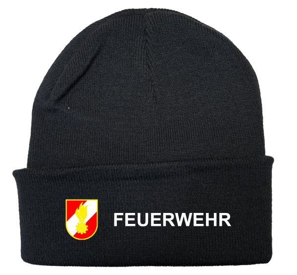 Haube Feuerwehr gestickt mit KA2